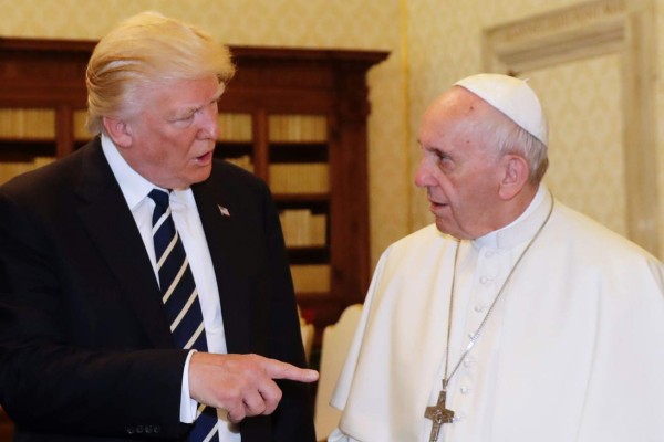 La lección que el Papa Francisco le dio a Trump en Roma