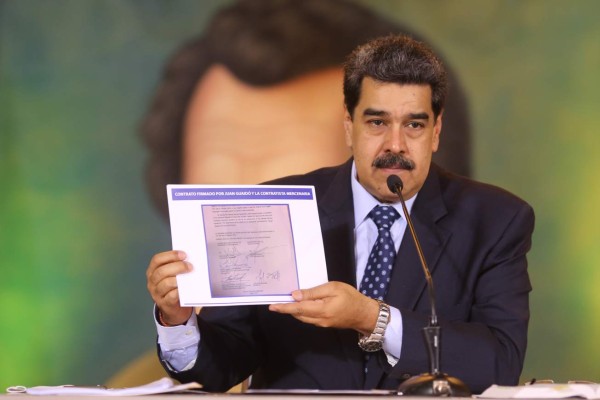 Pompeo exige al 'narcotraficante' Maduro renunciar al poder