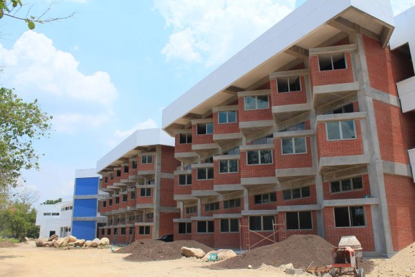 Edificio de Ciencias de la Salud estará terminado en un mes