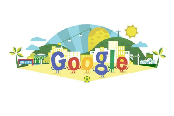 Google dedica un doodle diario al mundial de Brasil 2014