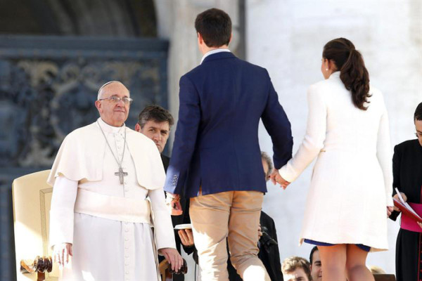 Francisco, el primer Papa en celebrar San Valentín