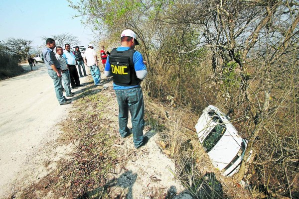 Hallan ultimado a otro taxista en Tegucigalpa