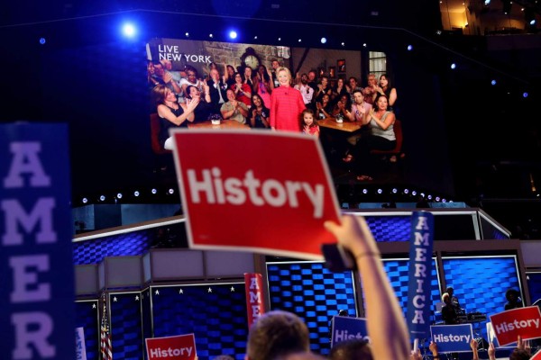 El inspirador mensaje de Hillary Clinton tras histórica nominación
