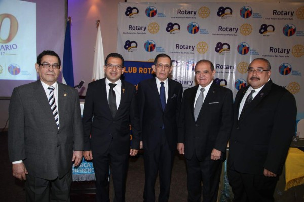 80 años del Club Rotario San Pedro Sula