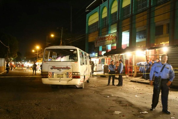 Tiroteo a bus Impala deja cuatro heridos en San Pedro Sula
