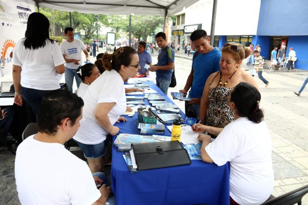 Recreoverano en el parque de San Pedro Sula