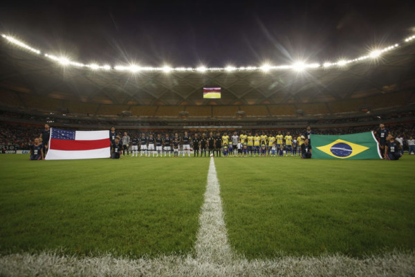 Brasil inaugura estadio donde jugará Honduras en el Mundial de 2014