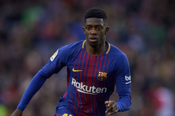 Dembelé entra en la lista del Barcelona para jugar contra el United