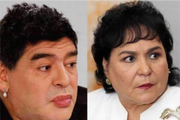 Los memes del nuevo rostro de Diego Maradona