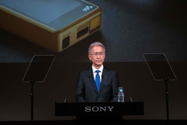 Kenichiro Yoshida, incoming chief executive officer of Sony Corp., speaks during a news conference in Tokyo, Japan, on Friday, Feb. 2, 2018. Sony will promoteÂ YoshidaÂ to chief executive officer, replacing Kazuo Hirai, rewarding its finance head for helping to restore earnings and the balance sheet of the Japanese electronics icon. Photographer: Akio Kon/Bloomberg via Getty Images