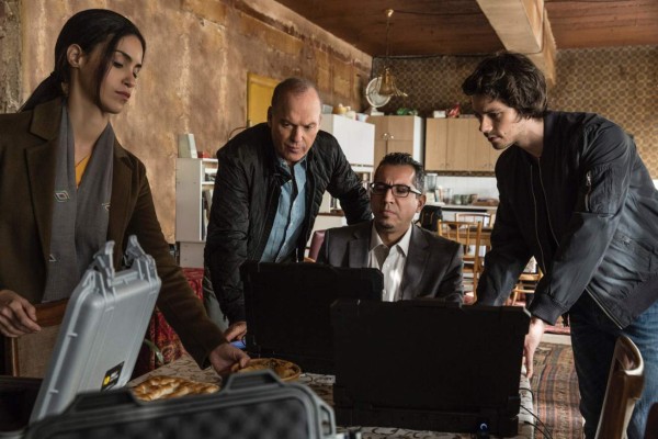 UNDATED — BC-HOLLYWOOD-WATCH-MICHAEL-KEATON-ART-NYTSF — A crack CIA team (from left, Shira Negar, Michael Keaton, Neg Adamson and Dylan O’Brien) targets an international terrorist in the new thriller “American Assassin.” (CREDIT: Photo by Christian Black. Copyright 2017 CBS Films.)--ONLY FOR USE WITH ARTICLE SLUGGED: BC-HOLLYWOOD-WATCH-MICHAEL-KEATON-ART-NYTSF -- OTHER USE PROHIBITED