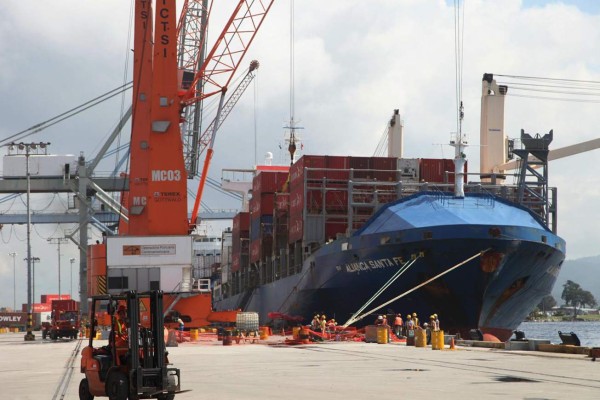 Puerto Cortés registra una caída de 10% en el flujo comercial