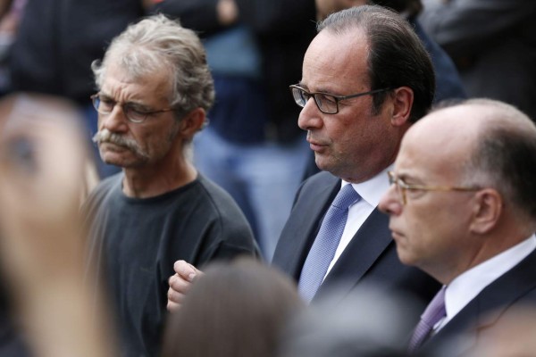 Hollande condena atentado terrorista de Dáesh en una iglesia de Francia