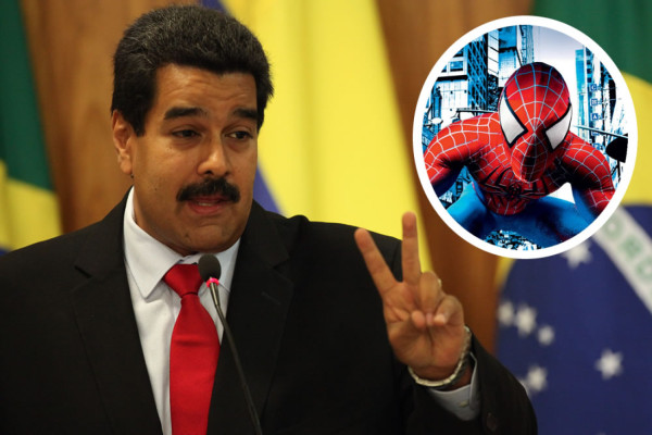 Maduro: La violencia en Venezuela es culpa del 'Hombre Araña'