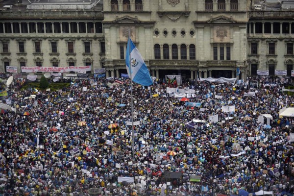 Indignados ponen en aprietos a gobiernos de Centroamérica