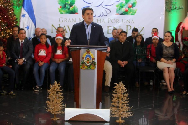 Hondureños listos para la gran marcha por una Navidad en paz