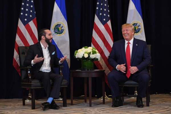 Trump y Bukele inician un 'bromance' en la ONU