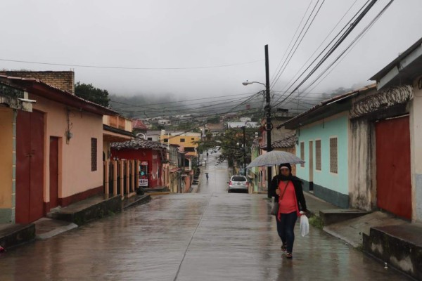 Lluvias y bajas temperaturas deja frente frío en el occidente de Honduras