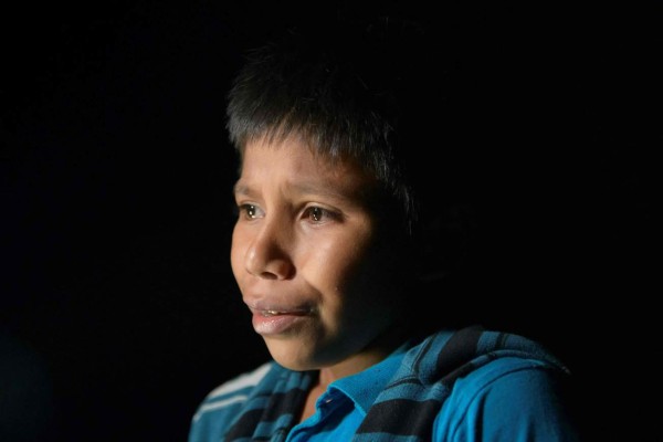 'Me vine porque no teníamos qué comer': La solitaria odisea de un niño inmigrante