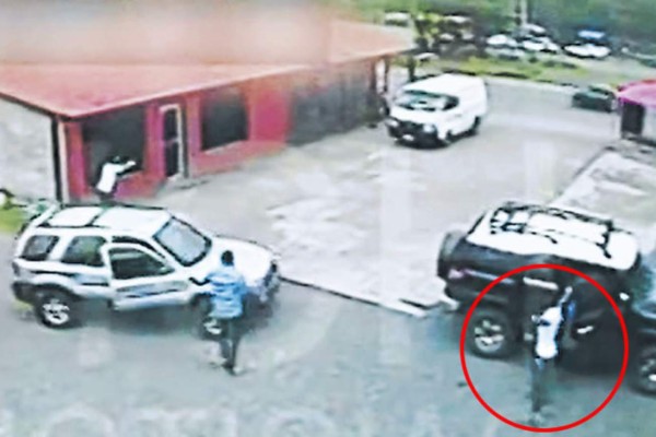 Video capta el asesinato de un empresario en Tegucigalpa