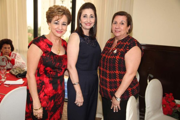 Lizette Nassar, Neda Canahuati y Rita Simón