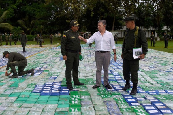 Incautan en Colombia 2,1 toneladas de cocaína que venían a centroamérica