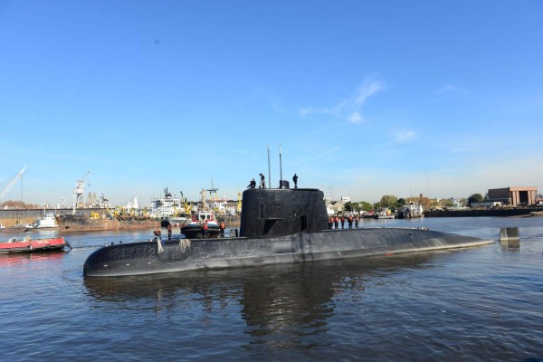 Argentina pagará 5 millones de dólares a quien halle el submarino desaparecido