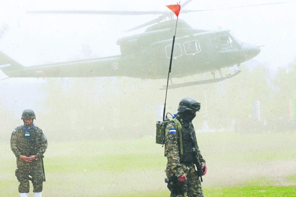 500 policías militares operarán en San Pedro Sula y 500 en Tegucigalpa