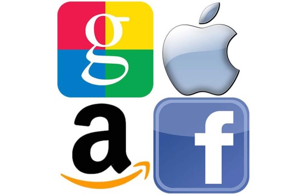 Facebook, Apple, Google, Amazon y Microsoft se apoderan de Internet