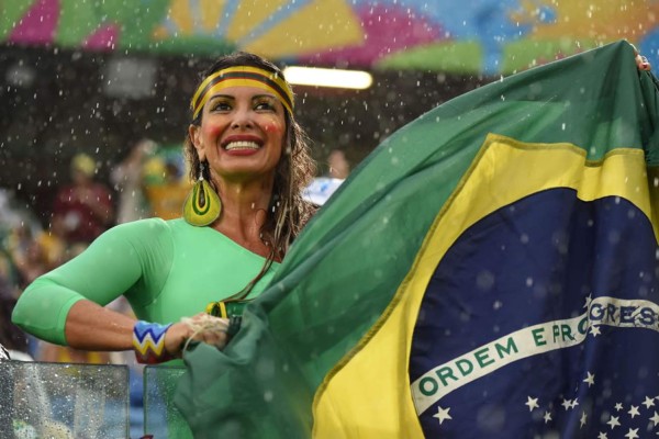 Las bellezas de la jornada en el Mundial Brasil 2014