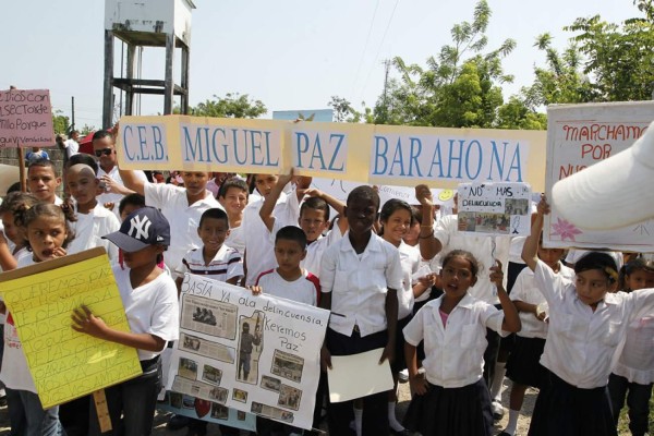 Honduras: Habitantes de Bonitillo proclaman paz en su comunidad