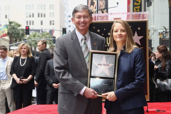 Jodie Foster ya tiene su estrella en el Paseo de la Fama de Hollywood