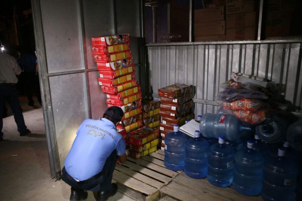 Policía recupera mercadería robada a supermercado