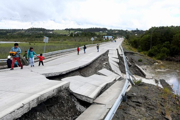 Cancelan precaución por tsunami en costas del sur de Chile