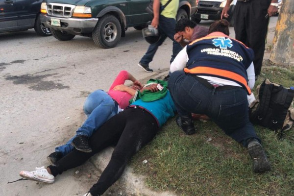 Siete heridos, entre ellos un niño, en el bulevar del este de San Pedro Sula