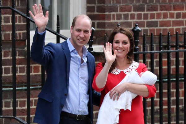 El príncipe William y Kate ya dieron nombre a su tercer hijo