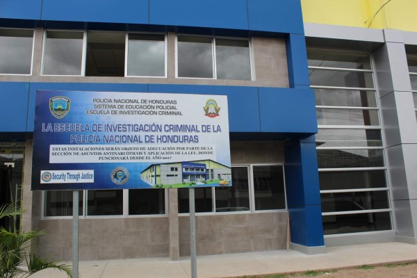 EUA invierte L72 millones en Escuela de Criminalística