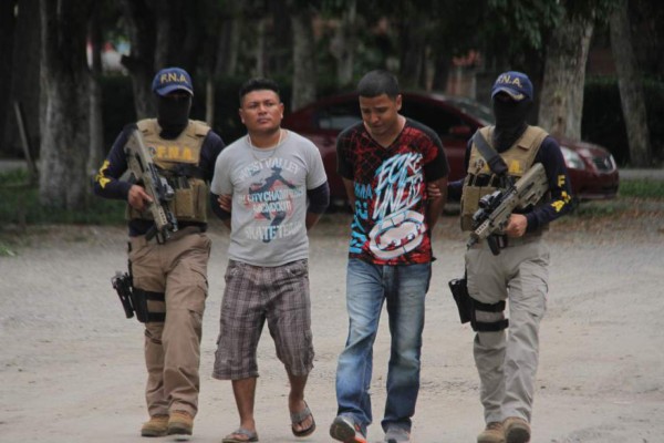 A prisión extorsionadores de Choloma y San Pedro Sula
