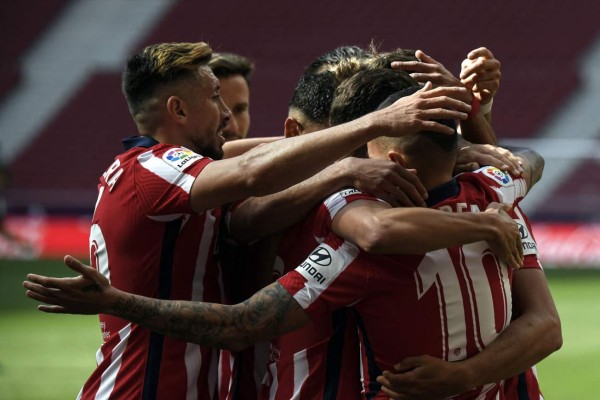 Atlético refuerza el liderato de la Liga Española con una paliza al Eibar