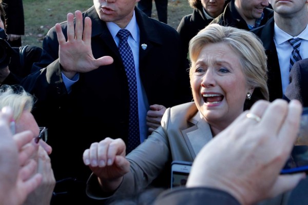 'Espero ganar': Hillary Clinton tras votar en Nueva York