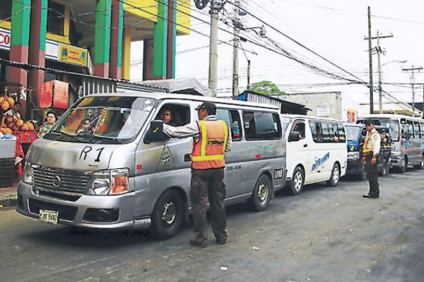 ﻿Incautarán buses en San Pedro Sula para frenar a reincidentes