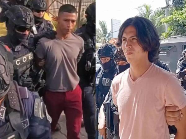 Carlos Alexis Molina Mencías y Williams Noé Reyes Izaguirre, ambos son señalados como presuntos coautores de los delitos de asesinato.