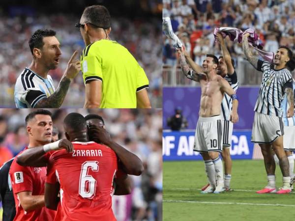 Las imágenes del partido de cuartos de final del Mundial 2026 que ganó Argentina con sufrimiento (3-1) a Suiza para clasificar a semifinales. Lionel Messi volvió a ser protagonista.