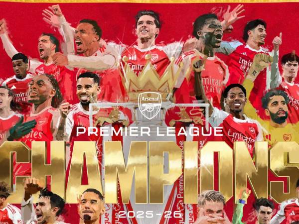 Arsenal acabó con la sequía de 22 años y es el nuevo monarca de Inglaterra.