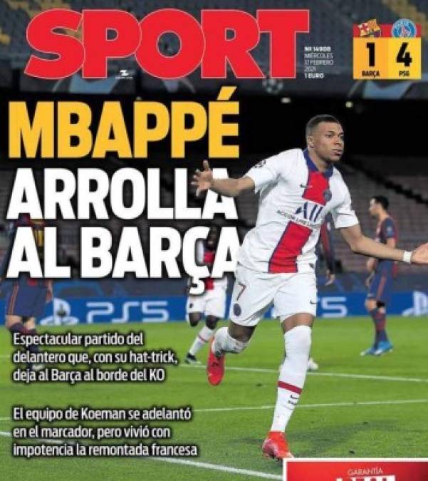 Diario Sport de Barcelona.