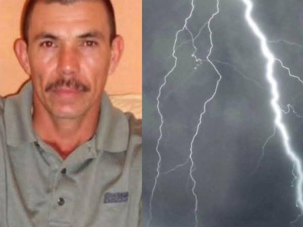 De acuerdo con la información preliminar, el hombre fue sorprendido por una tormenta eléctrica mientras desarrollaba actividades agrícolas.