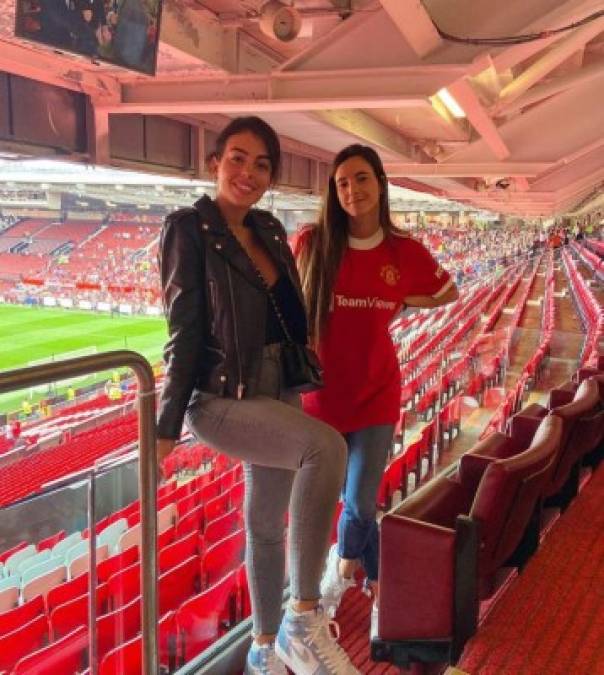 Georgina Rodríguez ha presumido en sus redes sociales lo feliz que es al estar en Manchester.