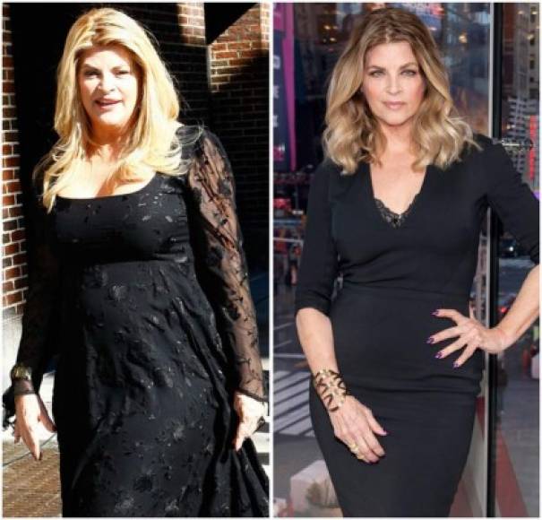 La actriz Kirstie Alley empezó su cambio en el 2014, y logró bajar 60 libras cambiando totalmente sus hábitos alimenticios y haciendo ejercicio. Ella dice que sabe cuáles son sus debilidades en la comida y las evita a toda costa. Está decidida a mantener su peso y vivir una vida sana.