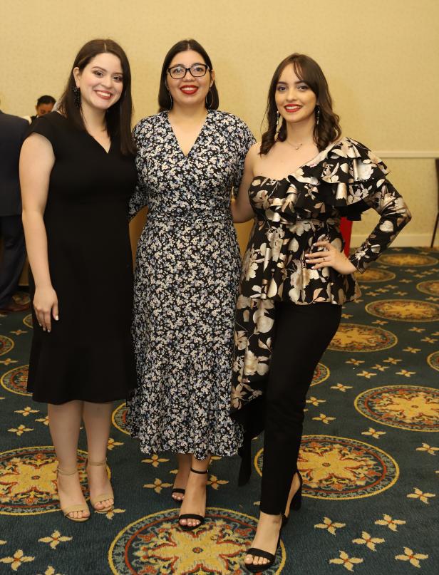 Graciela López, Yelba Vega y Blanca Mejía