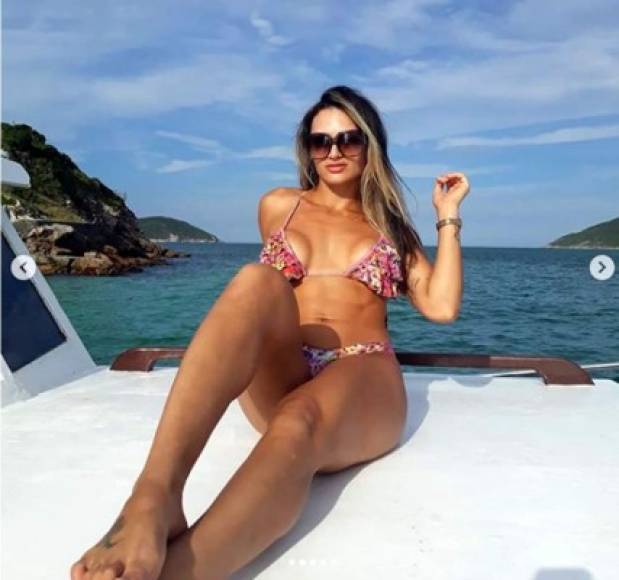 Una de las pasiones de Joyce Vieira es disfrutar de la playa.